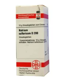 NATRIUM SULFURICUM D 200 globulek, 10 g