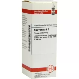 NUX VOMICA C 6 Rozcieńczenie, 20 ml