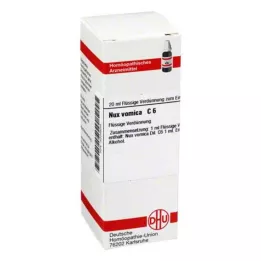 NUX VOMICA C 6 Rozcieńczenie, 20 ml