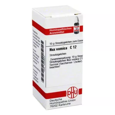 DHU Nux vomica C 12 globulek, 10 g