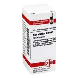 NUX VOMICA C 1000 globulek, 10 g