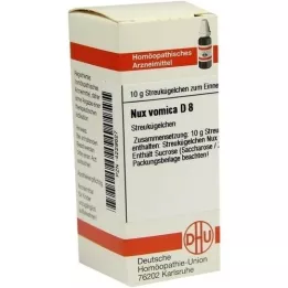 NUX VOMICA D 8 kulek, 10 g