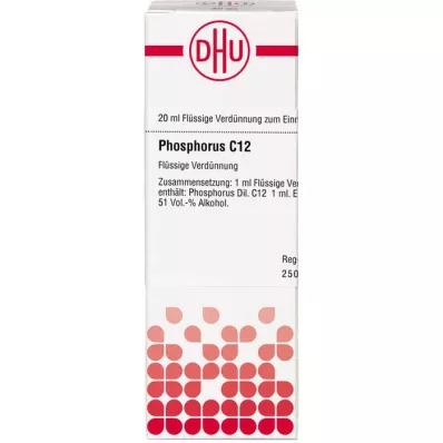 PHOSPHORUS C 12 Rozcieńczenie, 20 ml