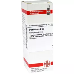PHYTOLACCA Rozcieńczenie D 30, 20 ml