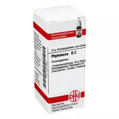 PHYTOLACCA D 2 globulki, 10 g PHYTOLACCA D 2 globulki, 10 g