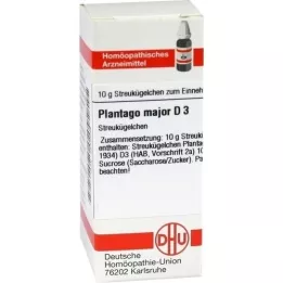 PLANTAGO MAJOR D 3 globulki, 10 g