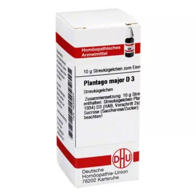 PLANTAGO MAJOR D 3 globulki, 10 g