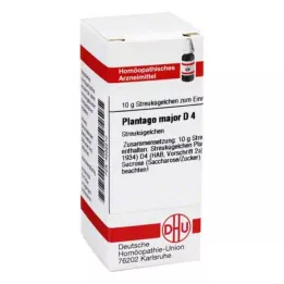 PLANTAGO MAJOR D 4 globulki, 10 g