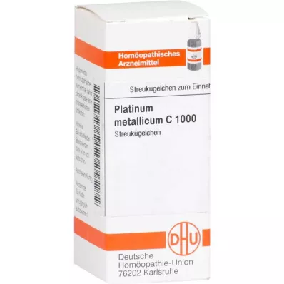 PLATINUM METALLICUM C 1000 globulek, 10 g