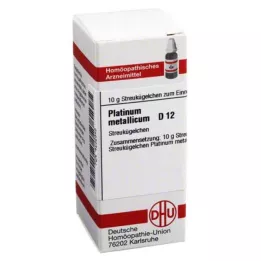 PLATINUM METALLICUM D 12 kulek, 10 g