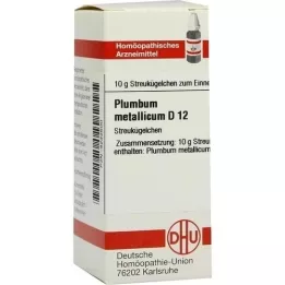 PLUMBUM METALLICUM D 12 kulek, 10 g