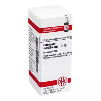 PLUMBUM METALLICUM D 12 kulek, 10 g