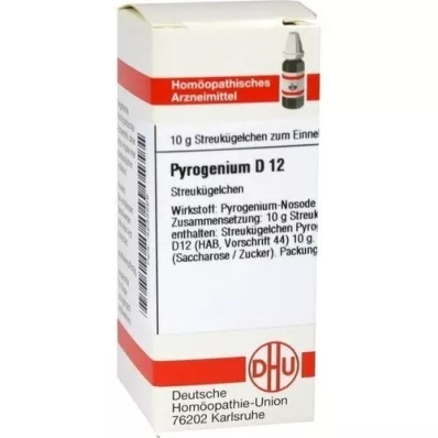 PYROGENIUM D 12 kulek, 10 g