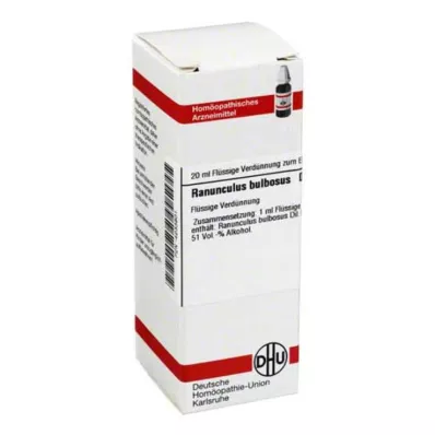 RANUNCULUS BULBOSUS D 12 Rozcieńczenie, 20 ml RANUNCULUS BULBOSUS D 12 Rozcieńczenie, 20 ml