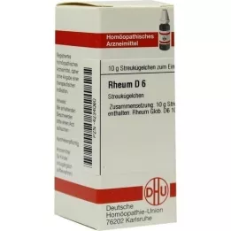 RHEUM D 6 kulek, 10 g