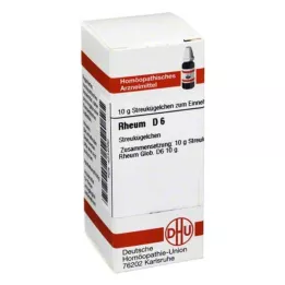 RHEUM D 6 kulek, 10 g