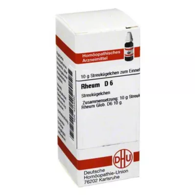 RHEUM D 6 kulek, 10 g