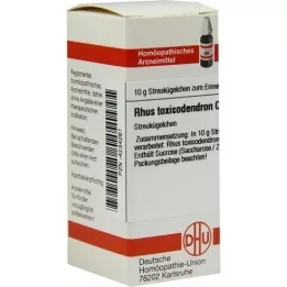 RHUS TOXICODENDRON C 1000 globulek, 10 g