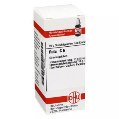 DHU Ruta C 6 globulek, 10 g
