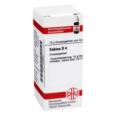 SABINA D 4 globulki, 10 g