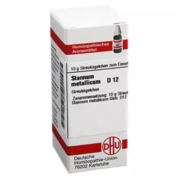 STANNUM METALLICUM D 12 kulek, 10 g