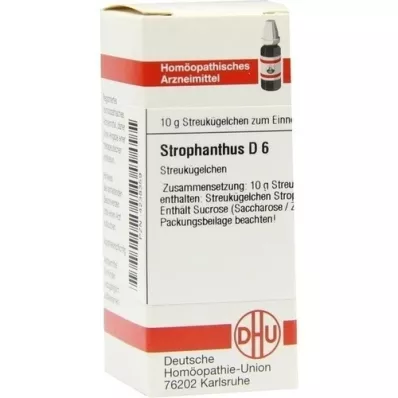STROPHANTHUS D 6 kulek, 10 g