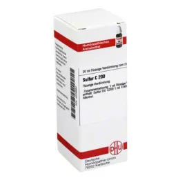 SULFUR C 200 Rozcieńczenie, 20 ml