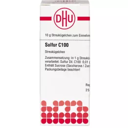 SULFUR C 100 globulek, 10 g