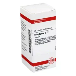 SYMPHYTUM D 12 tabletek, 80 szt
