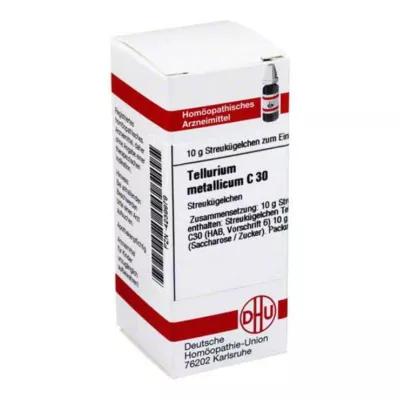 TELLURIUM metallicum C 30 globulek, 10 g