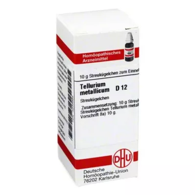 TELLURIUM metallicum D 12 kulek, 10 g