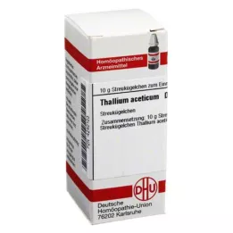 THALLIUM ACETICUM D 12 kulek, 10 g