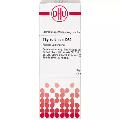 THYREOIDINUM Rozcieńczenie D 30, 20 ml