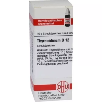 THYREOIDINUM D 12 kulek, 10 g