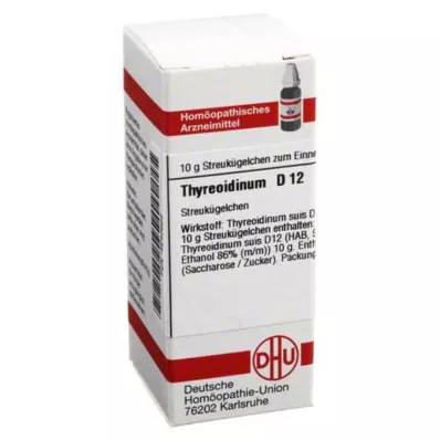 THYREOIDINUM D 12 kulek, 10 g THYREOIDINUM D 12 kulek, 10 g