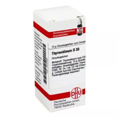THYREOIDINUM D 30 kulek, 10 g