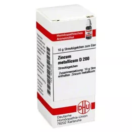 ZINCUM METALLICUM D 200 globulek, 10 g