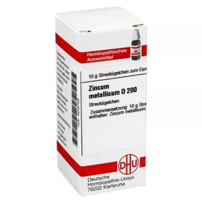 ZINCUM METALLICUM D 200 globulek, 10 g