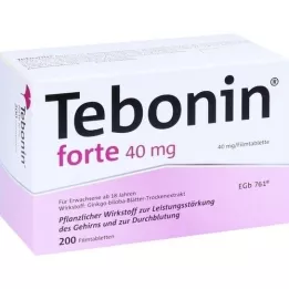 TEBONIN tabletki powlekane forte 40 mg, 200 szt