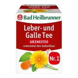 BAD HEILBRUNNER Torebka filtracyjna do herbaty na wątrobę i woreczek żółciowy, 8X1,75 g