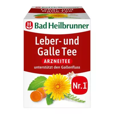 Worek filtrujący do herbaty z wątroby i żółci Bad Heilbrunner, 8X1,75 g Worek filtrujący do herbaty z wątroby i żółci Bad Heilbrunner, 8X1,75 g