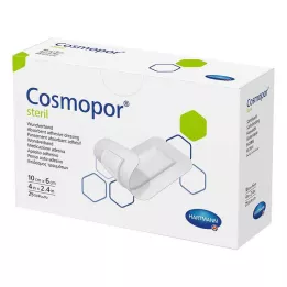 COSMOPOR sterylny opatrunek na ranę 6x10 cm, 25 szt