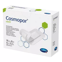 COSMOPOR sterylny opatrunek na ranę 8x10 cm, 25 szt