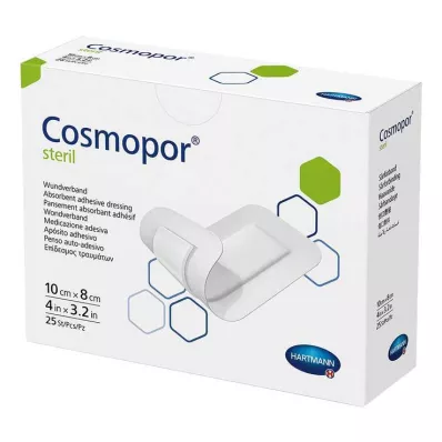COSMOPOR sterylny opatrunek na ranę 8x10 cm, 25 szt