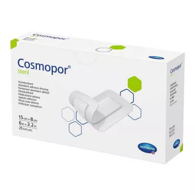 COSMOPOR sterylny opatrunek na ranę 8x15 cm, 25 szt