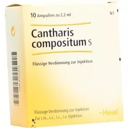 CANTHARIS COMPOSITUM Ampułki S, 10 szt