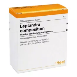 LEPTANDRA COMPOSITUM Ampułki, 10 szt