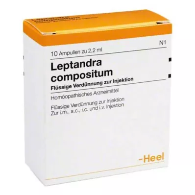 LEPTANDRA COMPOSITUM Ampułki, 10 szt LEPTANDRA COMPOSITUM Ampułki, 10 szt