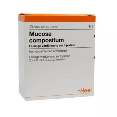 MUCOSA ampułki compositum, 10 szt