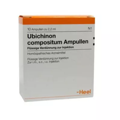 UBICHINON ampułki, 10 szt